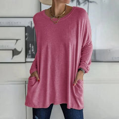 Camiseta oversize de manga larga