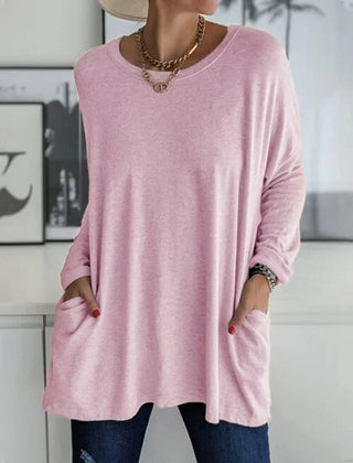 Camiseta oversize de manga larga