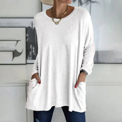 Camiseta oversize de manga larga