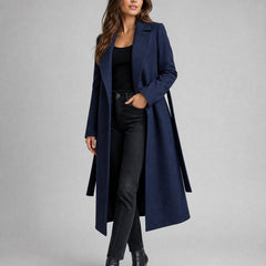 Trench coat con cinturón