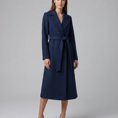 Trench coat con cinturón