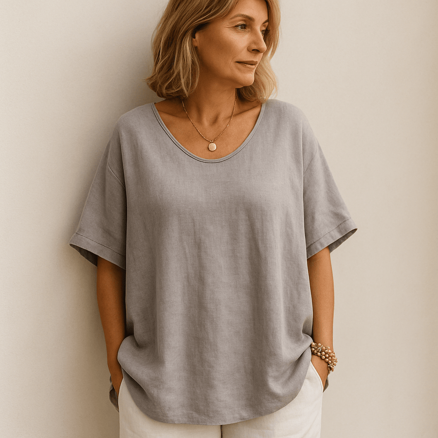 Mia · Top holgado casual y confortable