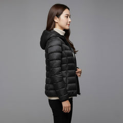 Chaqueta acolchada de cuello alto