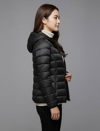 Chaqueta acolchada de cuello alto