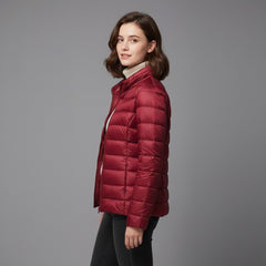 Chaqueta acolchada de cuello alto