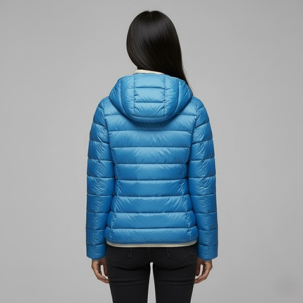 Chaqueta acolchada de cuello alto