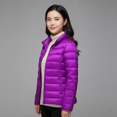 Chaqueta acolchada de cuello alto