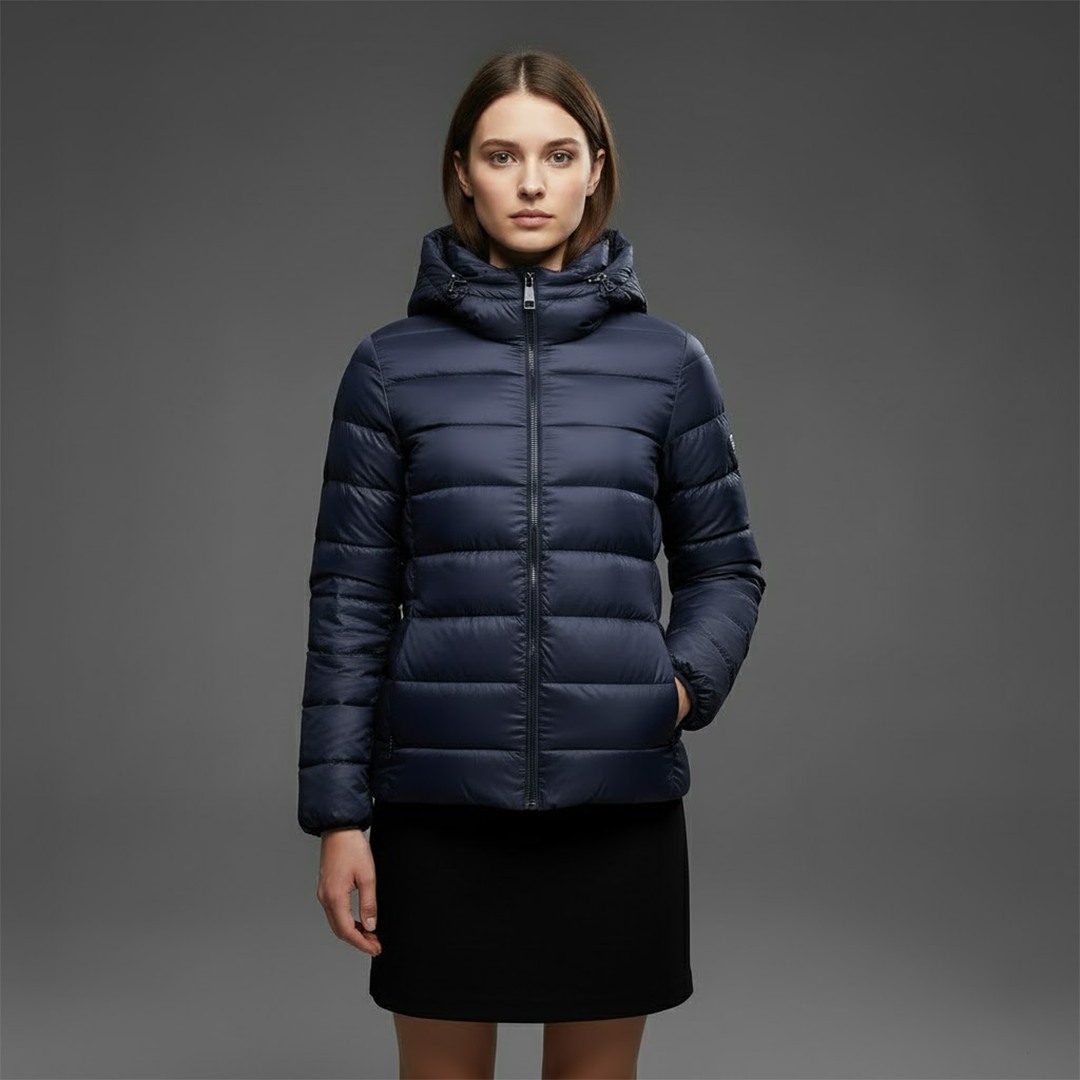 Chaqueta acolchada de cuello alto