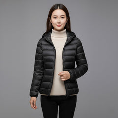 Chaqueta acolchada de cuello alto