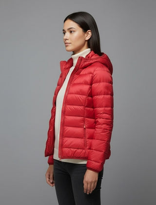 Chaqueta acolchada de cuello alto