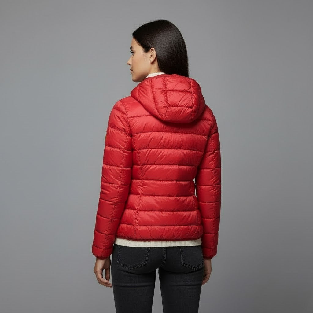 Chaqueta acolchada de cuello alto