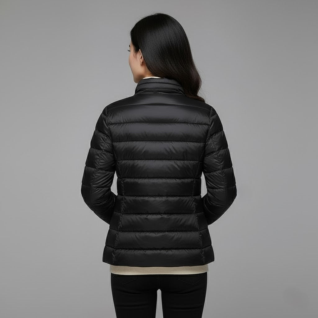 Chaqueta acolchada de cuello alto