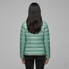 Chaqueta acolchada de cuello alto