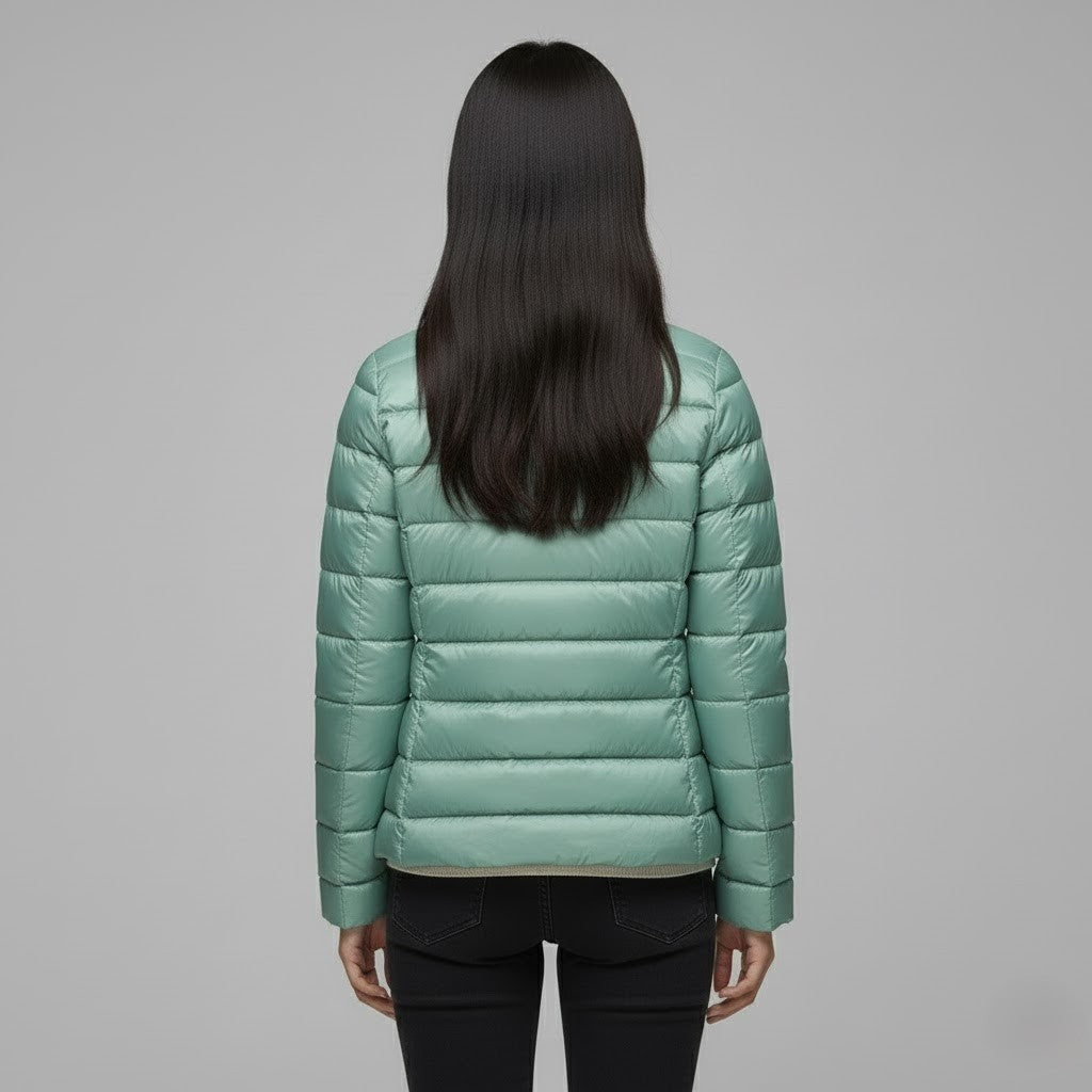 Chaqueta acolchada de cuello alto