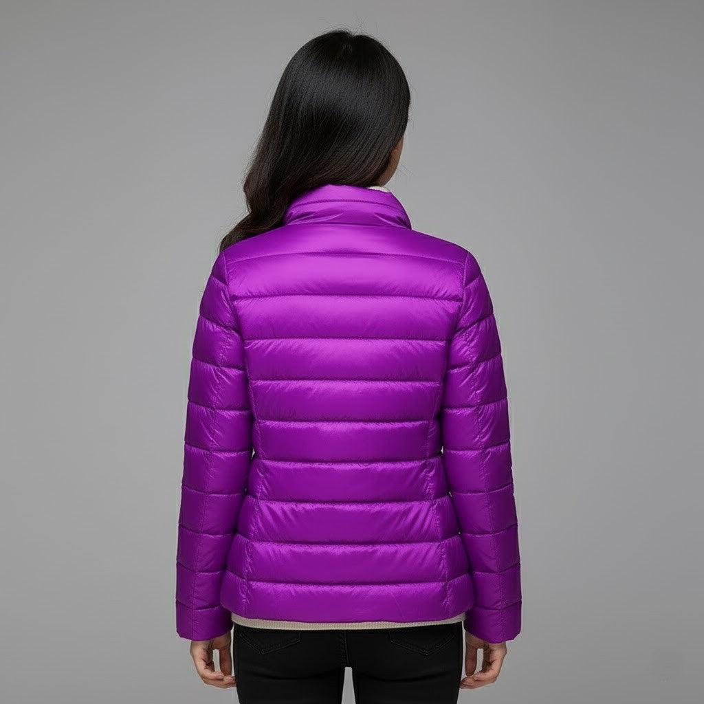 Chaqueta acolchada de cuello alto