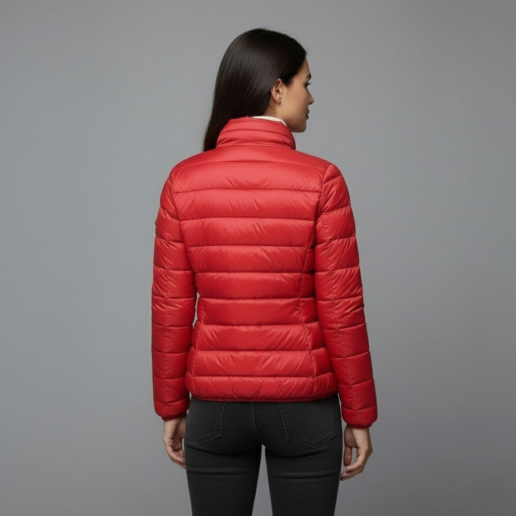 Chaqueta acolchada de cuello alto