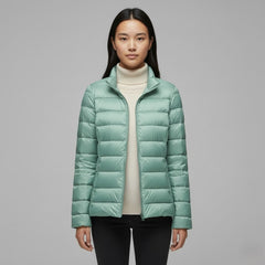 Chaqueta acolchada de cuello alto