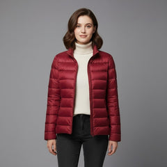 Chaqueta acolchada de cuello alto