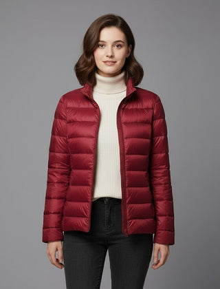 Chaqueta acolchada de cuello alto