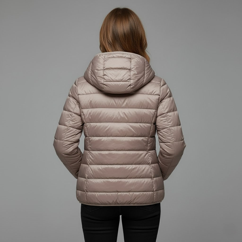 Chaqueta acolchada de cuello alto