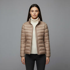 Chaqueta acolchada de cuello alto