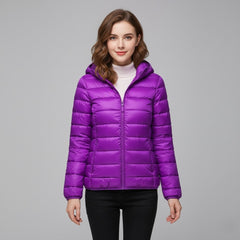 Chaqueta acolchada de cuello alto