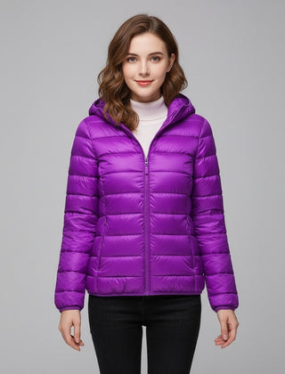 Chaqueta acolchada de cuello alto