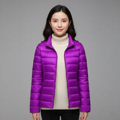 Chaqueta acolchada de cuello alto