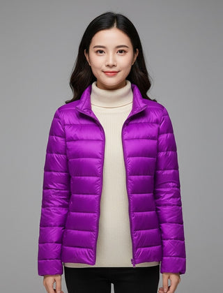 Chaqueta acolchada de cuello alto