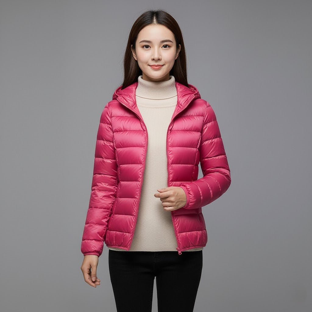Chaqueta acolchada de cuello alto