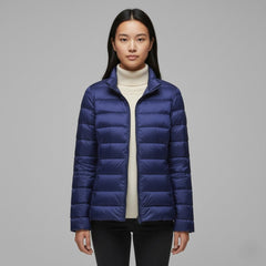 Chaqueta acolchada de cuello alto