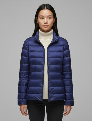 Chaqueta acolchada de cuello alto