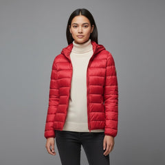 Chaqueta acolchada de cuello alto