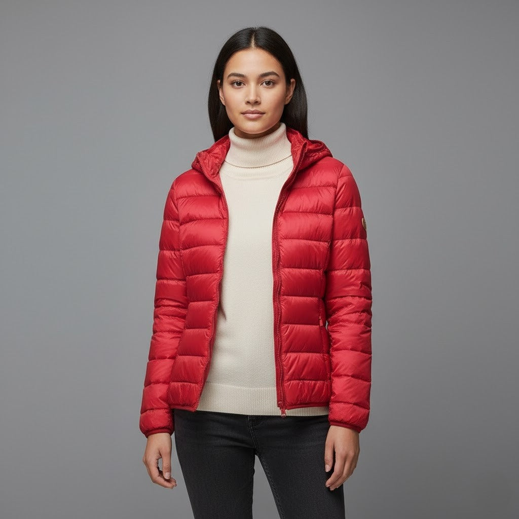 Chaqueta acolchada de cuello alto