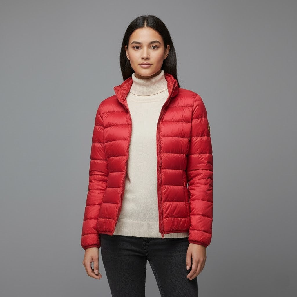 Chaqueta acolchada de cuello alto