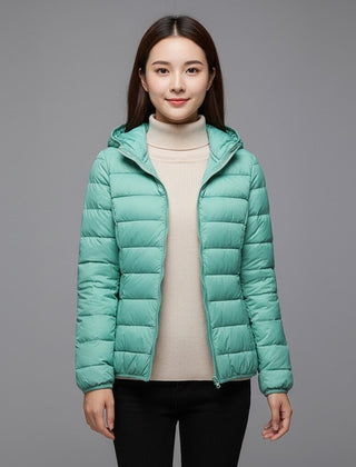 Chaqueta acolchada de cuello alto