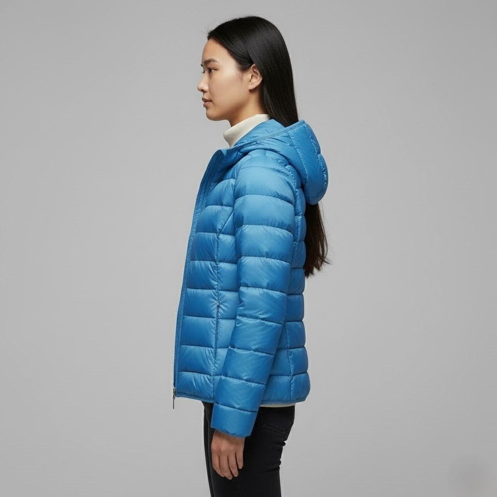 Chaqueta acolchada de cuello alto