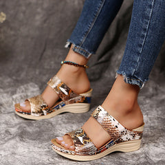 Sandalias leopardo - Raúl & Sara Madrid
