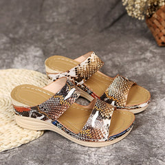 Sandalias leopardo - Raúl & Sara Madrid