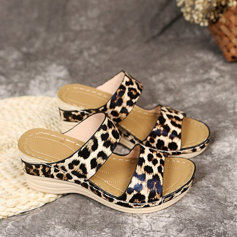 Sandalias leopardo - Raúl & Sara Madrid