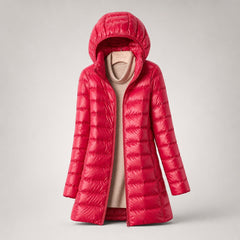 Chaqueta de plumas con capucha