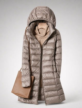 Chaqueta de plumas con capucha