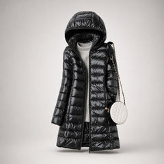 Chaqueta de plumas con capucha
