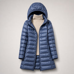 Chaqueta de plumas con capucha