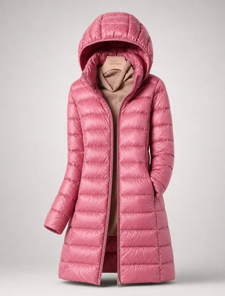 Chaqueta de plumas con capucha