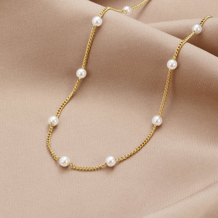 Miriam – Collar Dorado de Diseño Elegante