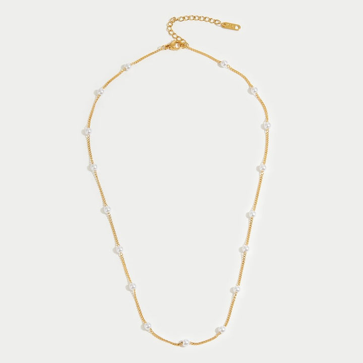 Miriam – Collar Dorado de Diseño Elegante