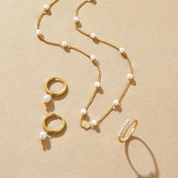 Miriam – Collar Dorado de Diseño Elegante