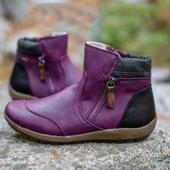 Botines impermeables con cremallera