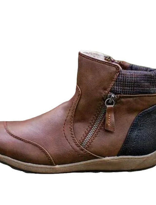 Botines impermeables con cremallera